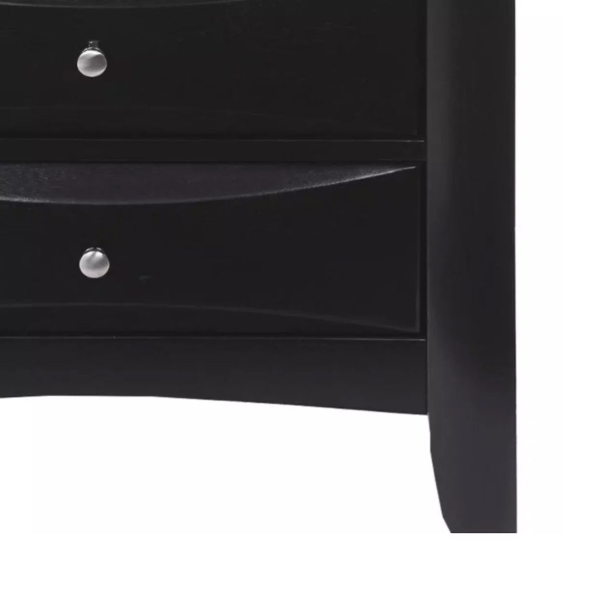 2 Drawer Wood Nightstand F5941