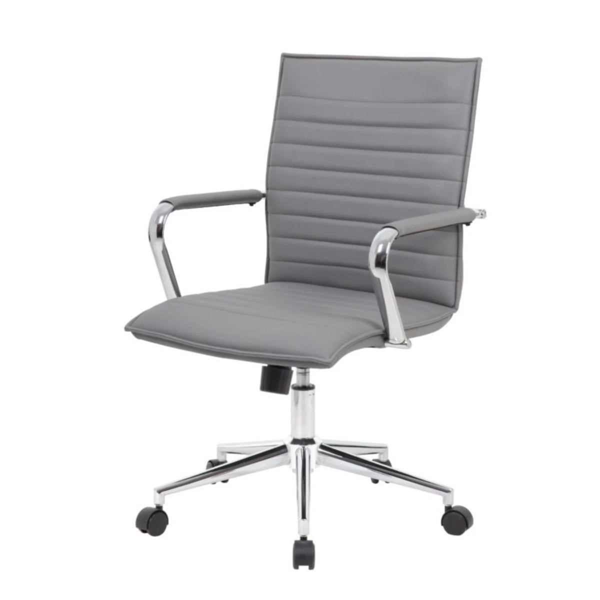 Gray Adjustable Mid-Back Office Chair X347