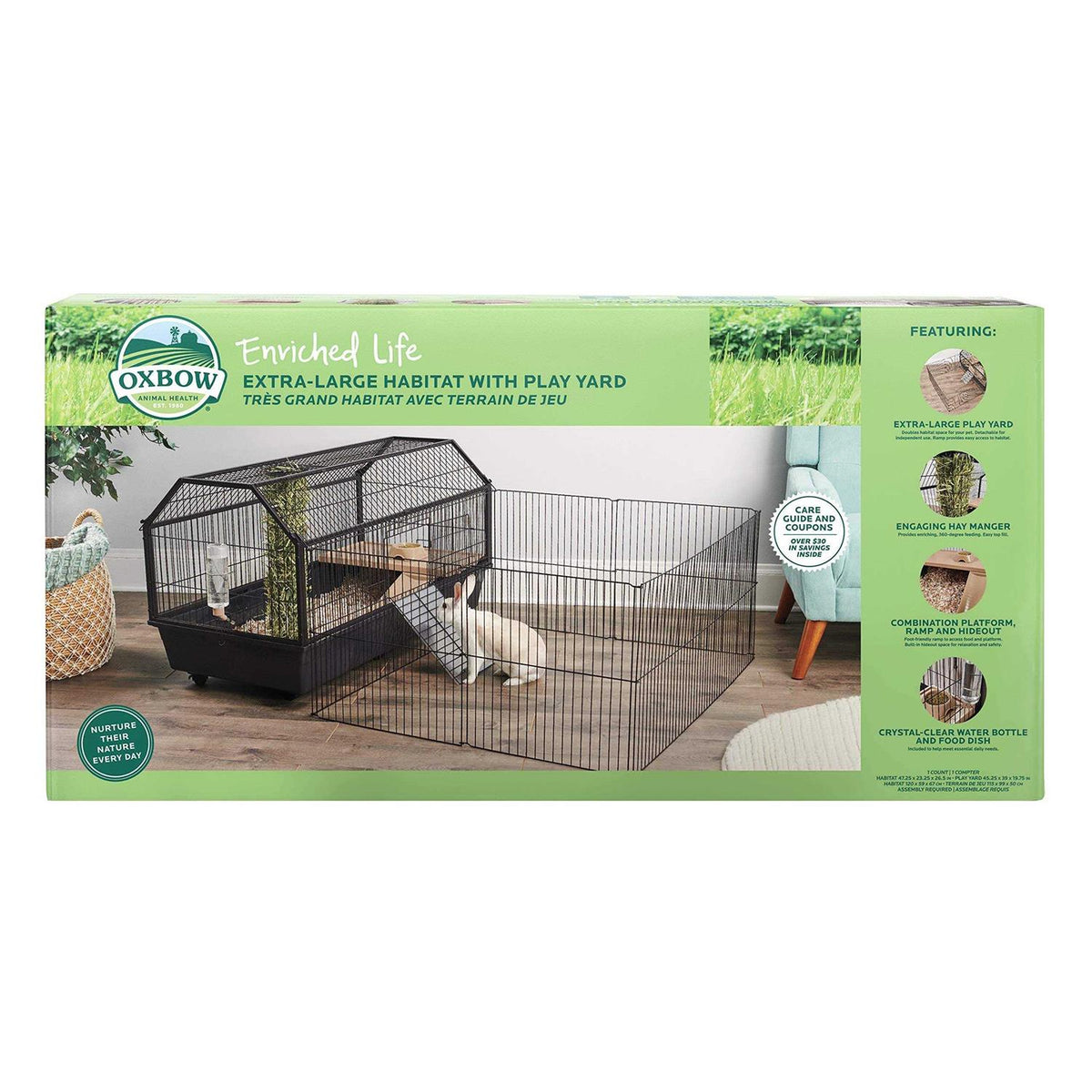 Enriched Life Habitat with Play Yard U9819