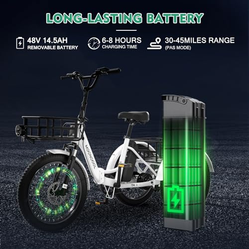 500W Folding Electric Tricycle O629665