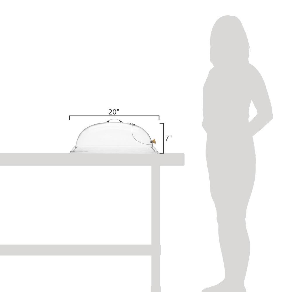 12 in x 20 in Dome Cover F4292
