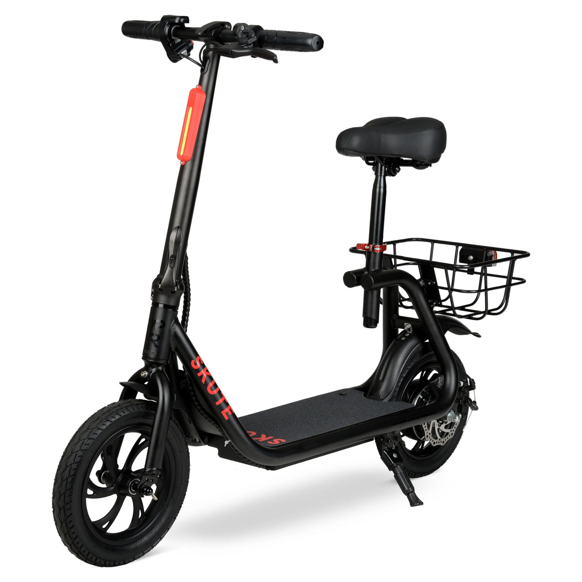 36V 250W Seated Electric Scooter with Basket D838