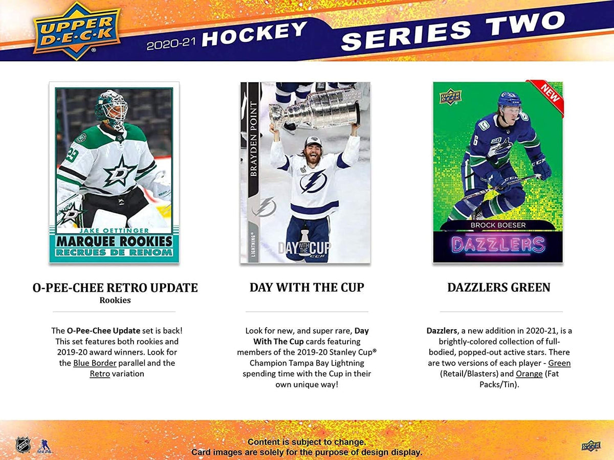 6 Packs Plus 1 Bonus Pack Hockey Blaster Box R636603