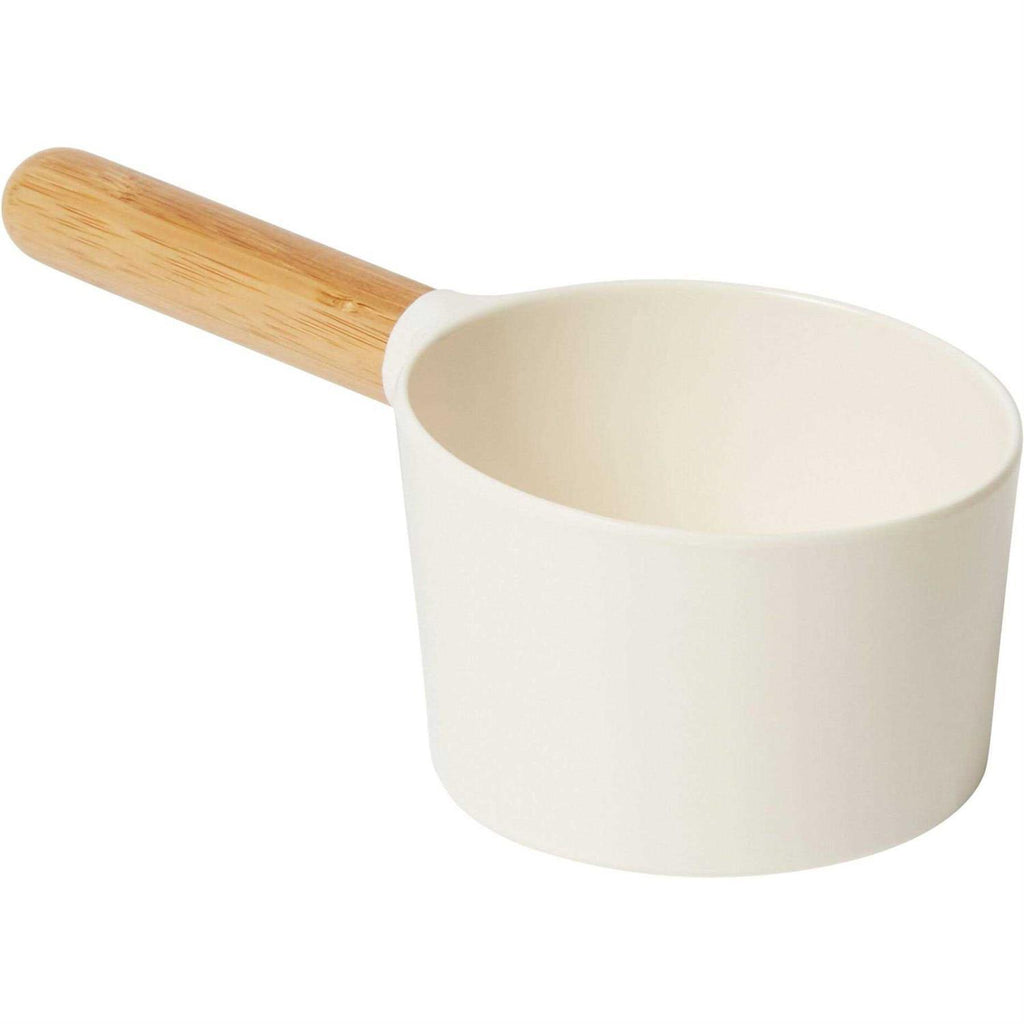 Melamine Dog & Cat Food Scoop with Bamboo Handle D331