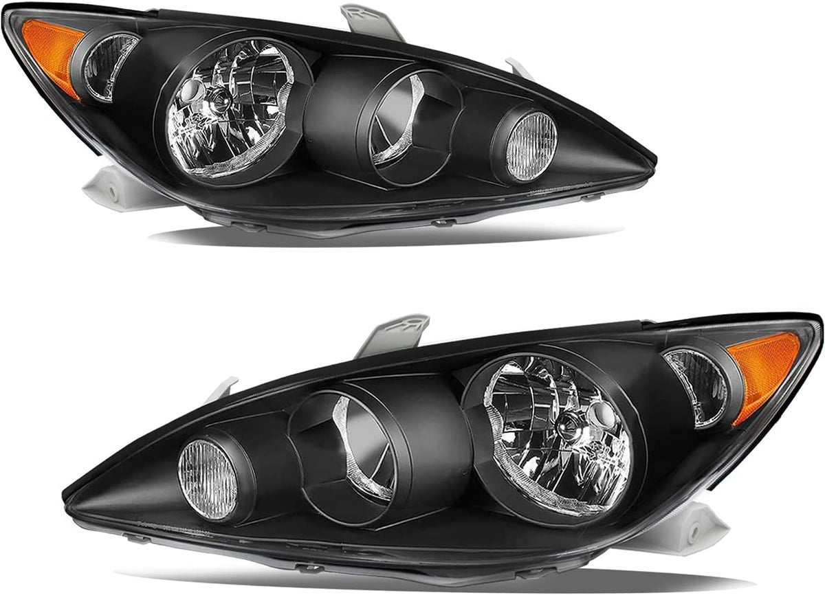 Black Housing Headlamp for 2005 2006 Toyota Camry V345018