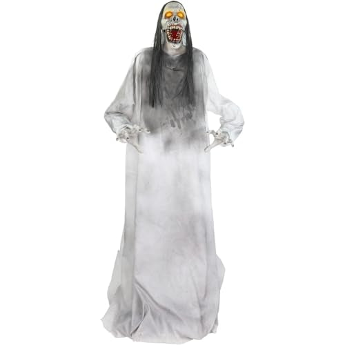 5.9 ft. Animatronic Halloween Prop with Motion-Activated Lights & Sound K8436