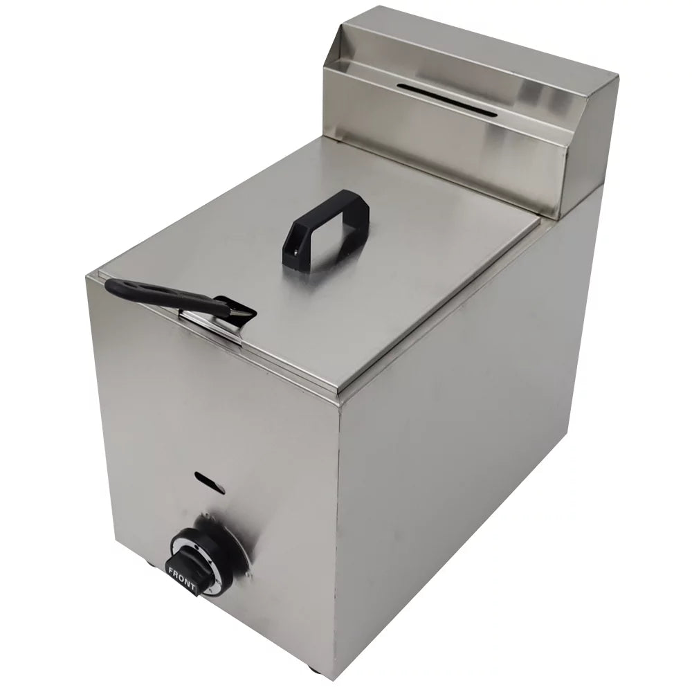 6L Commercial Gas Deep Fryer with Basket T535