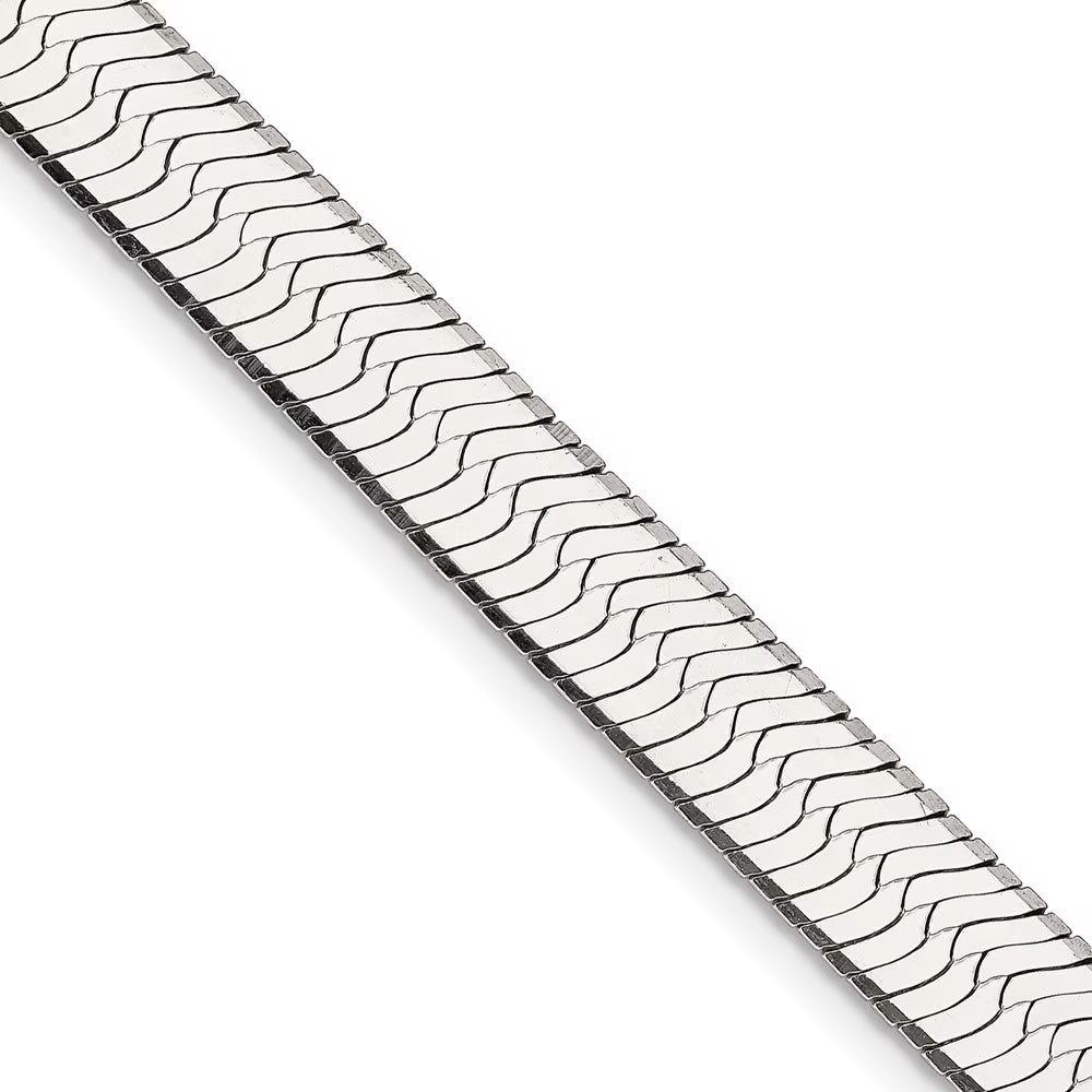 Sterling Silver 8.75mm Herringbone Chain L685