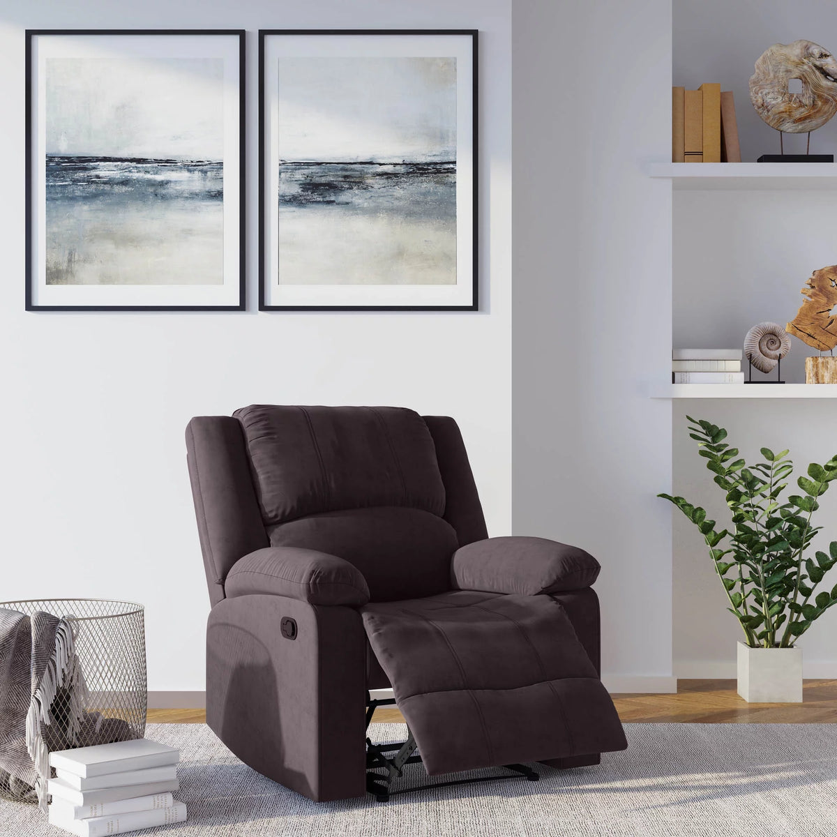 Manual Recliner with Pull Handle J70819