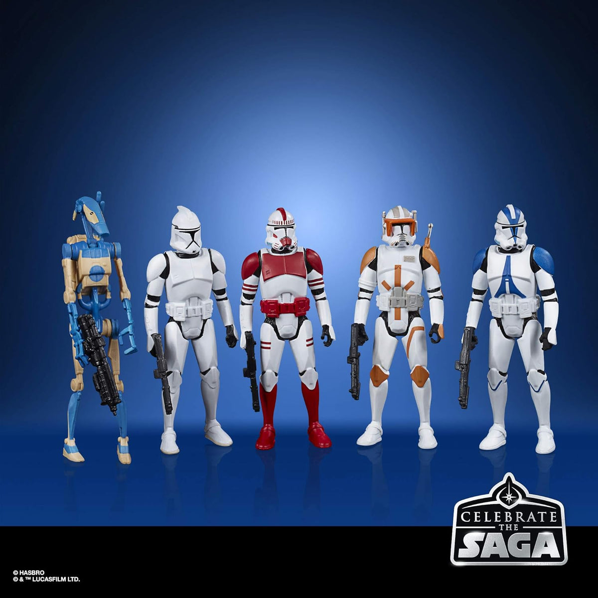 Galactic Republic Figure Set 5-Pack Action Figure R121