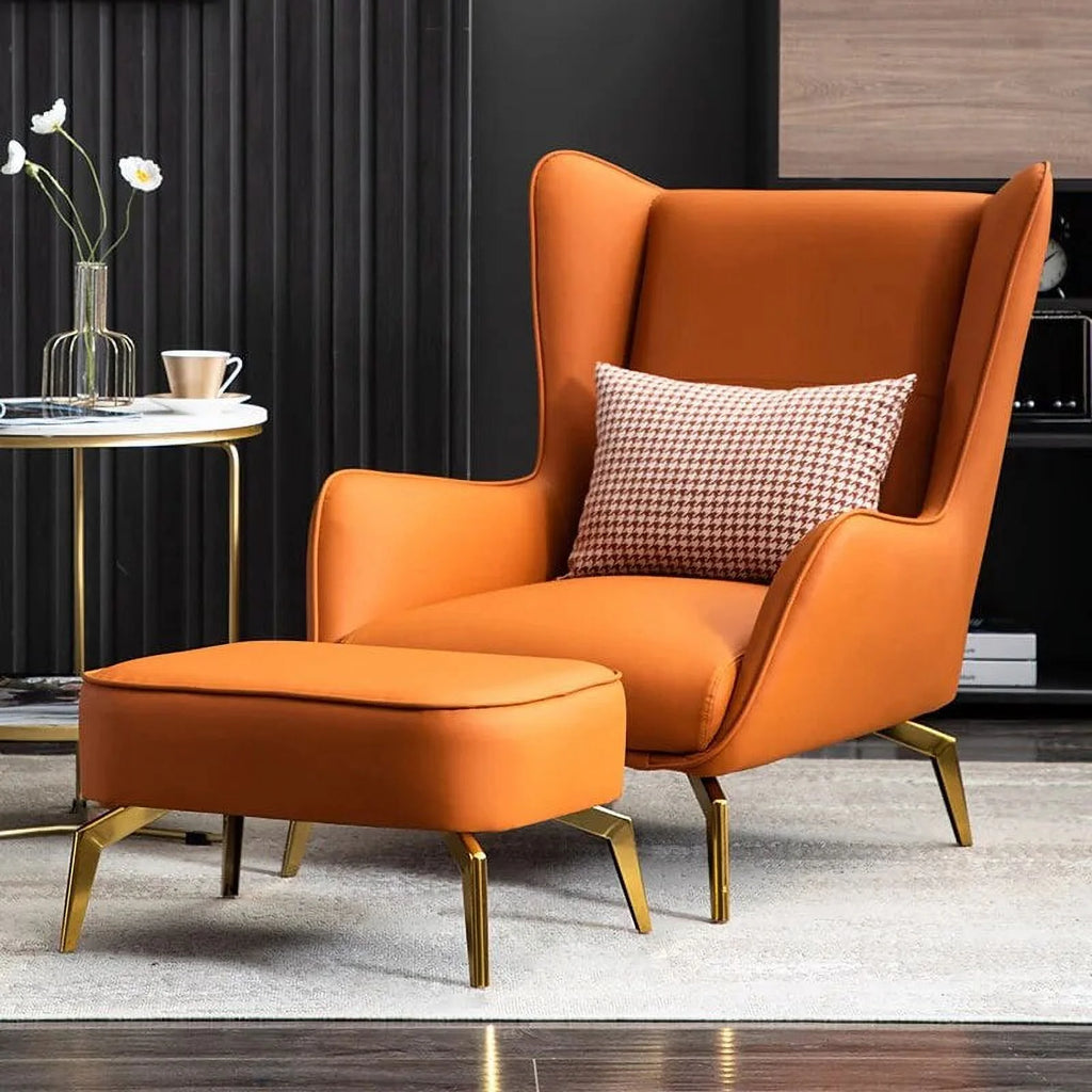 Leather Lounge Chair X42329
