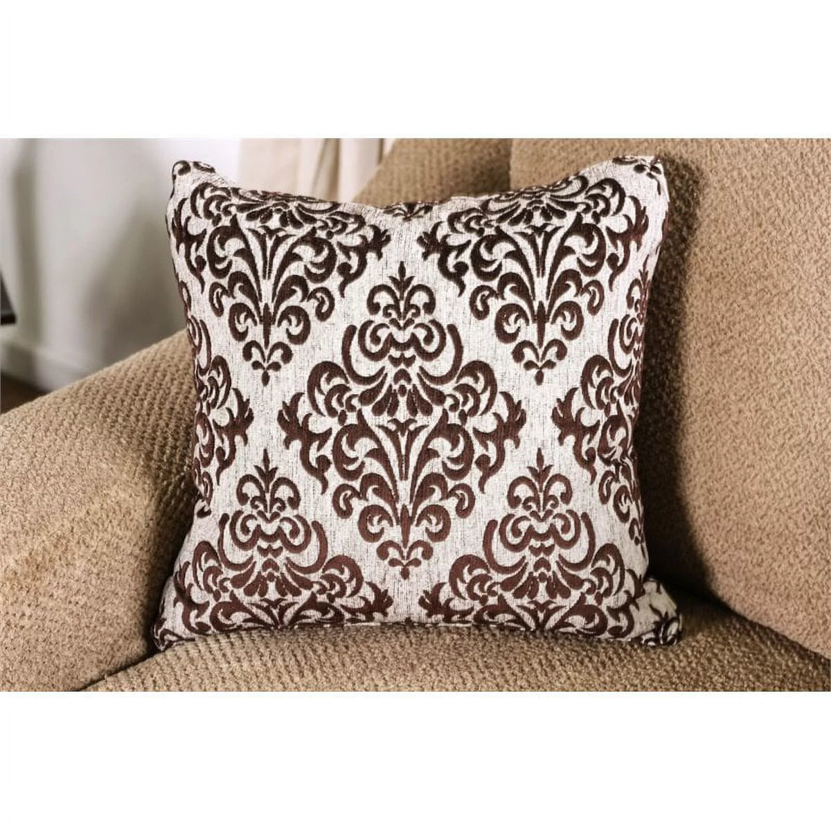 Brown Microfiber Sofa G50513