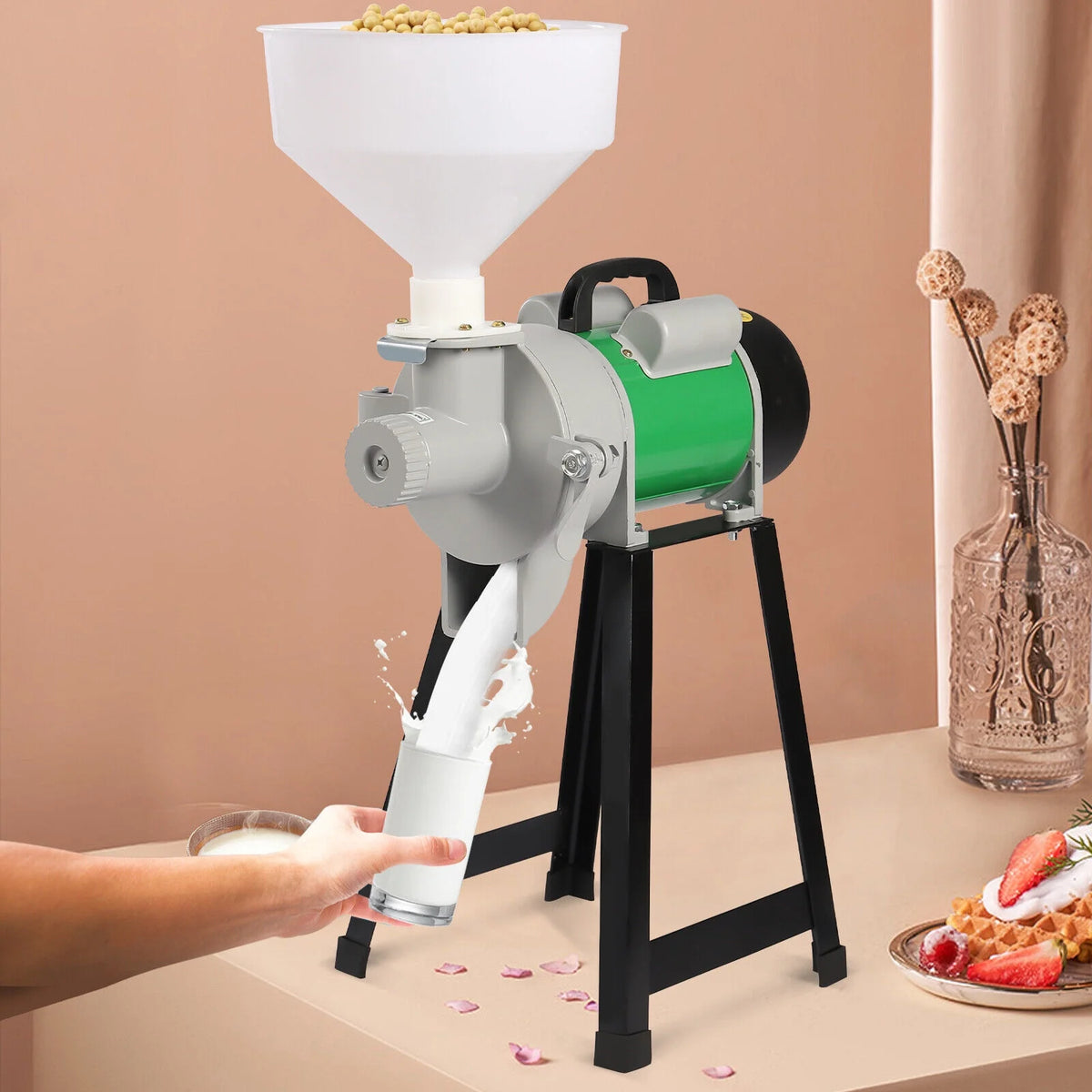 Electric Feed Mill Wet Cereals Grinder Feed Pellet Maker Q480240