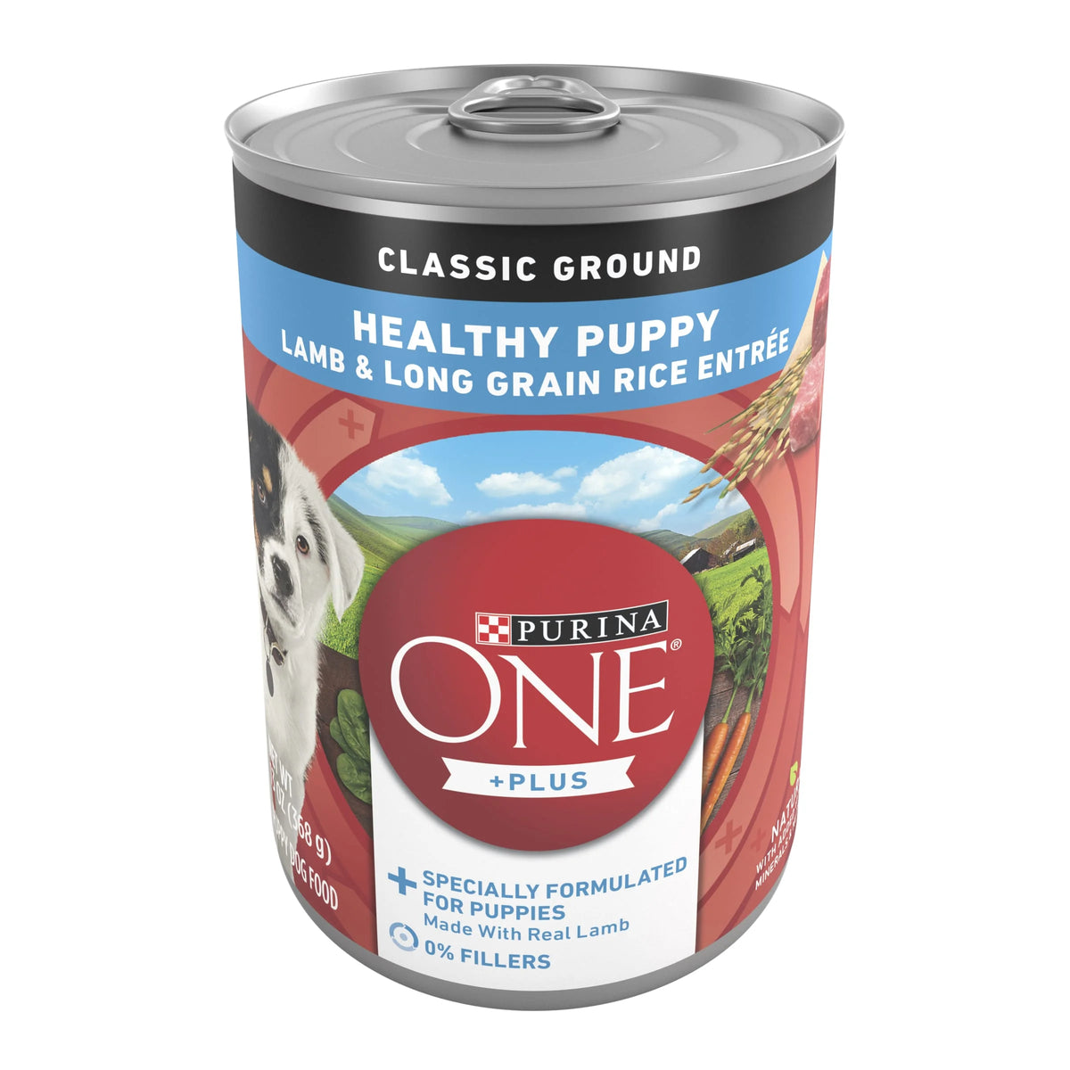 13 oz Cans (12 Pack) Soft Lamb Long Grain Rice Wet Puppy Dog Food P876