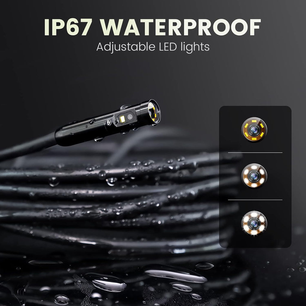1080P Waterproof Inspection Camera with 4.3 Inch Screen M9709