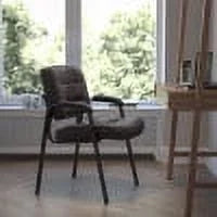 Brown LeatherSoft Executive Reception Chair C6597