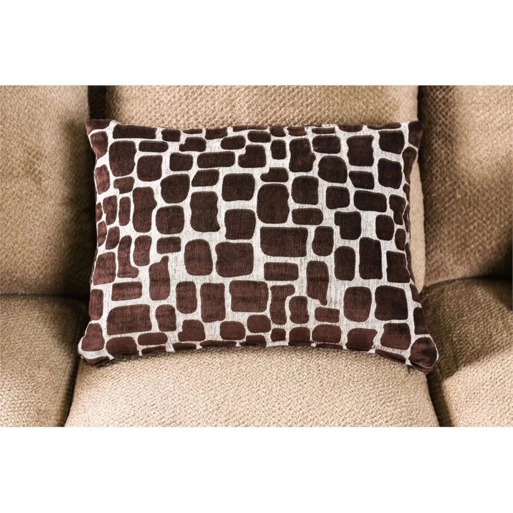Brown Microfiber Sofa G50513