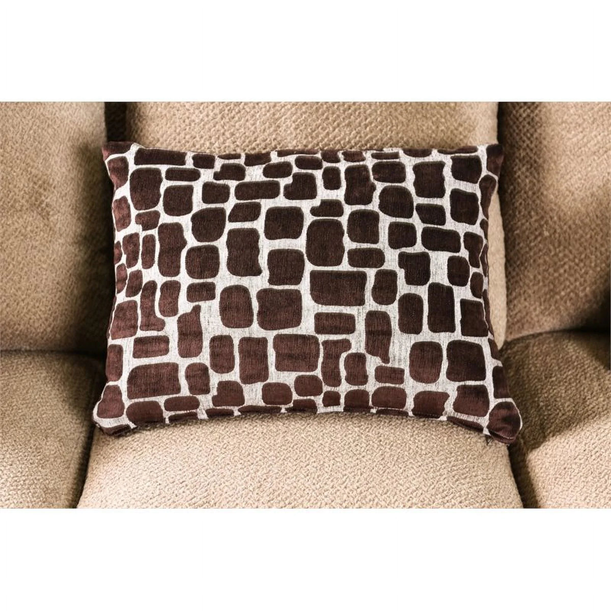 Brown Microfiber Sofa G50513