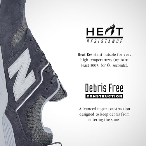 Black Grey Composite Toe Industrial Shoe U15306
