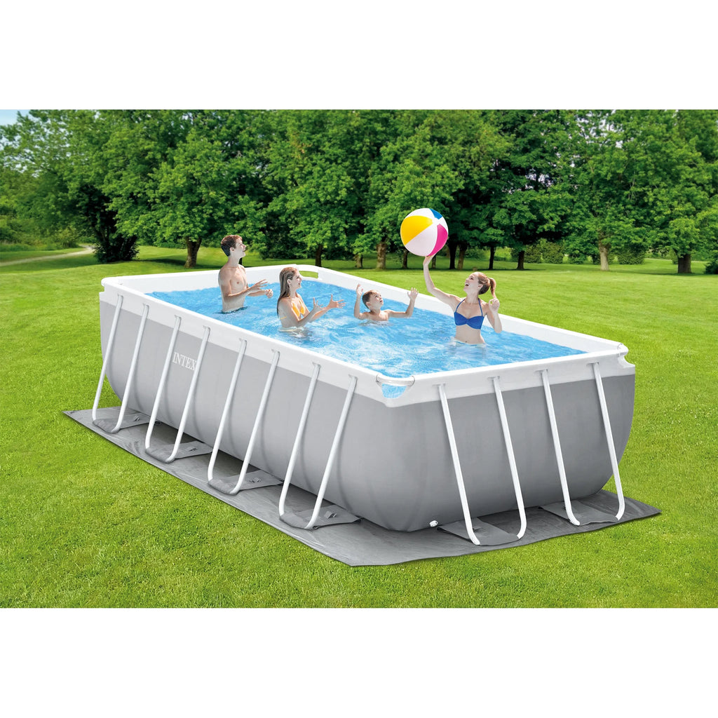 16Ft x 8Ft x 42In Rectangular Pool Set T259