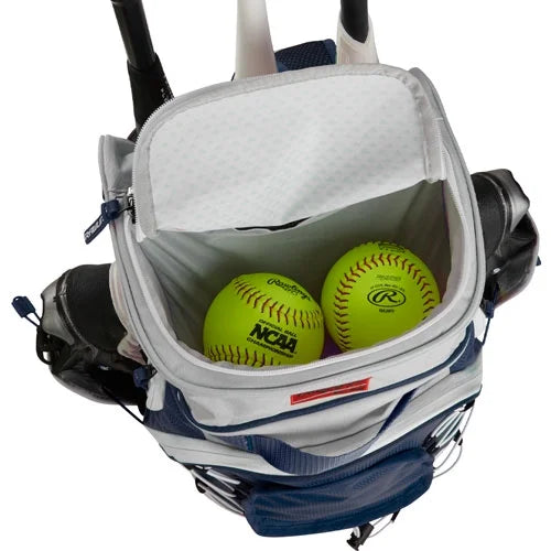 Navy Fastpitch Backpack R874