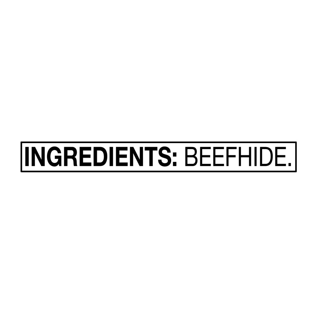 9" Beefhide Chews for Dogs, 10.8 oz, 4 Count H375