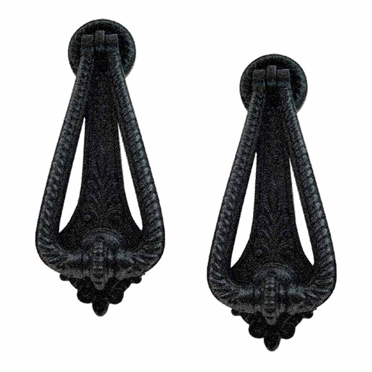 2 Door Knocker Black Cast Iron N97895