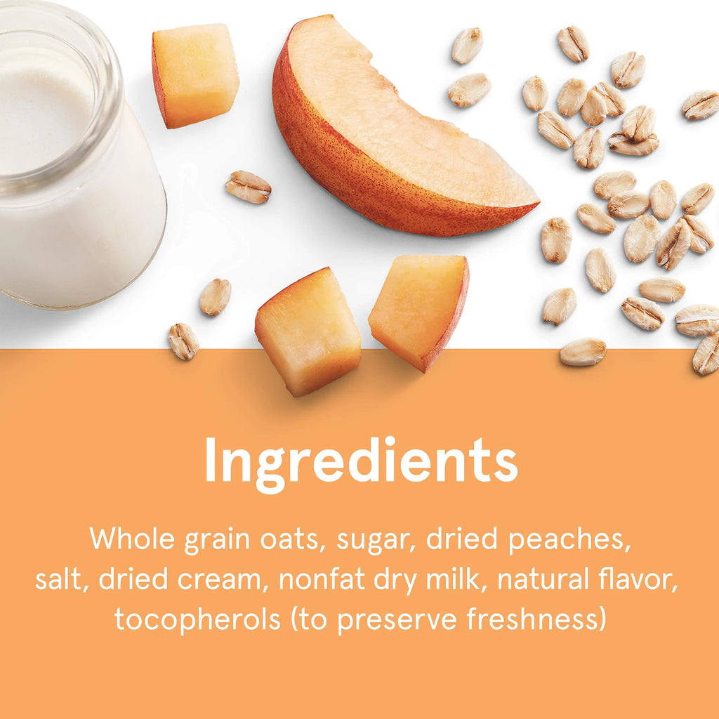 Peaches & Cream Instant Oatmeal (Pack of 2) L5120