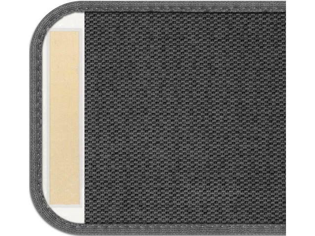 Adhesive Carpet Stair Treads, Gray, 9 in. x 36 in., Set of 12 P41159