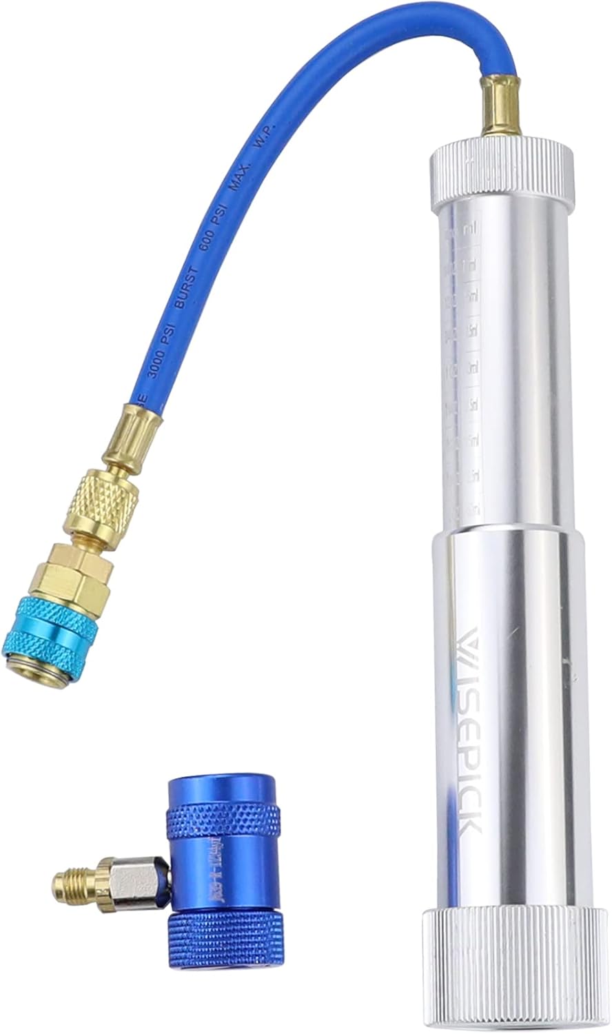 2 OZ Oil Injector Tool with Low Side Quick Coupler, Pack of 2 C636