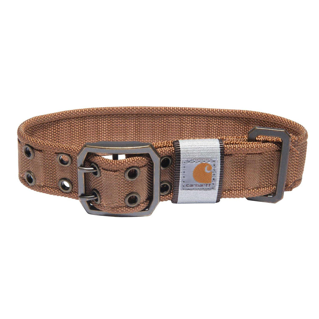 Brown Nylon Wide Dog Collar S707546