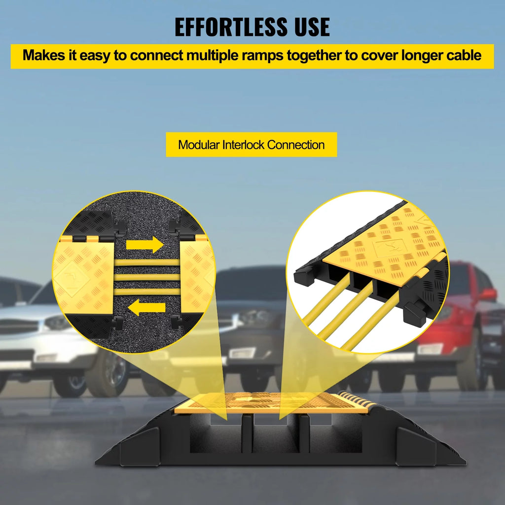 3-Channel Cable Protector Cover Heavy-Duty Z78251