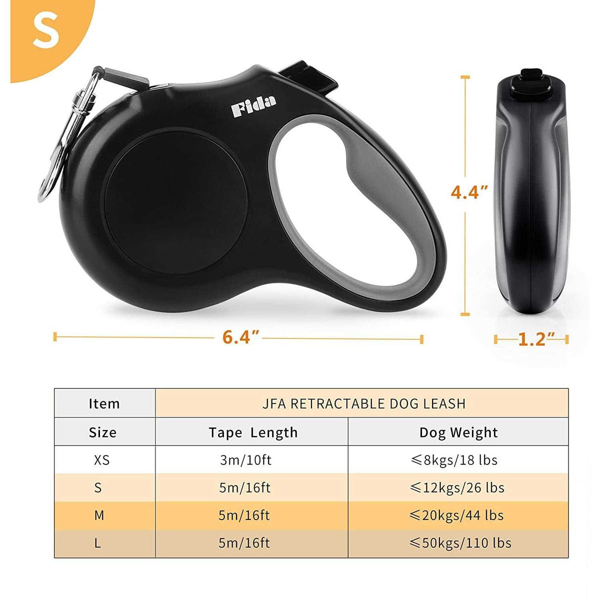 Retractable Dog Leash 16 ft R20126