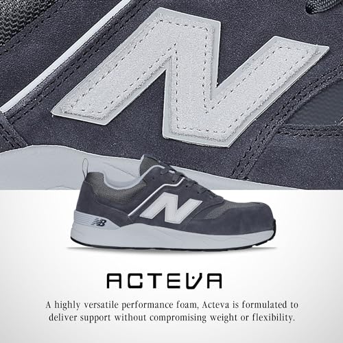 Black Grey Composite Toe Industrial Shoe U15306