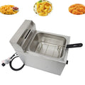 6L Commercial Gas Deep Fryer with Basket T535