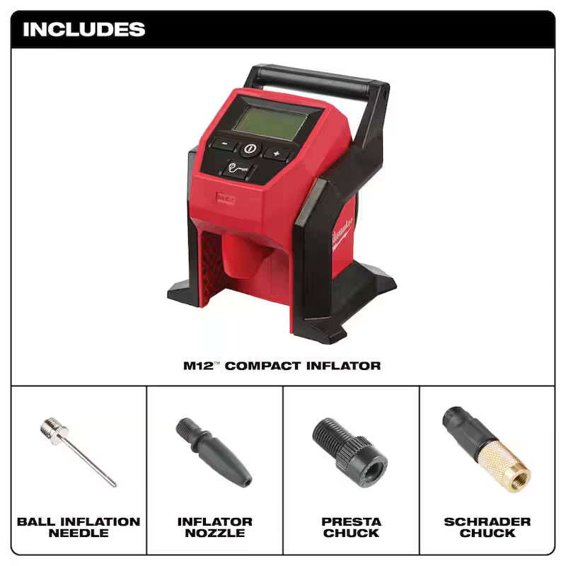 12-Volt Cordless Electric Inflator Q567
