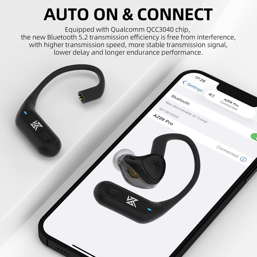 Wireless Adapter Cable Bluetooth 5.2 Ear Hook Z117651