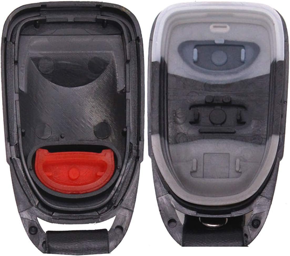 Black Pack of 2 Keyless Entry Remote Key Fob Case E37290