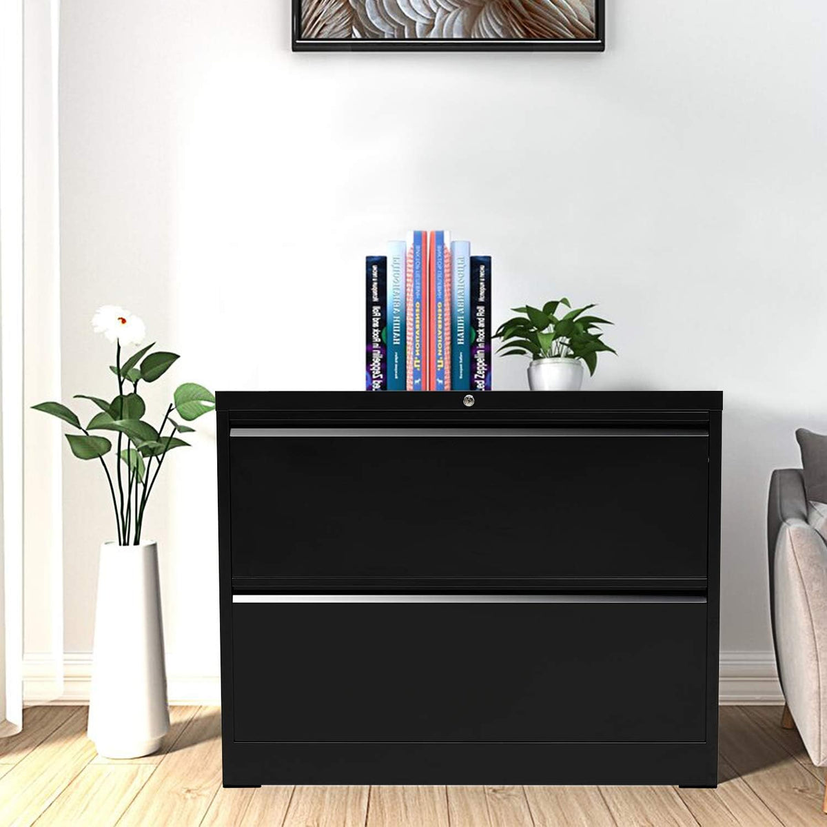 3 Drawer Metal File Cabinet with Lock Z61357