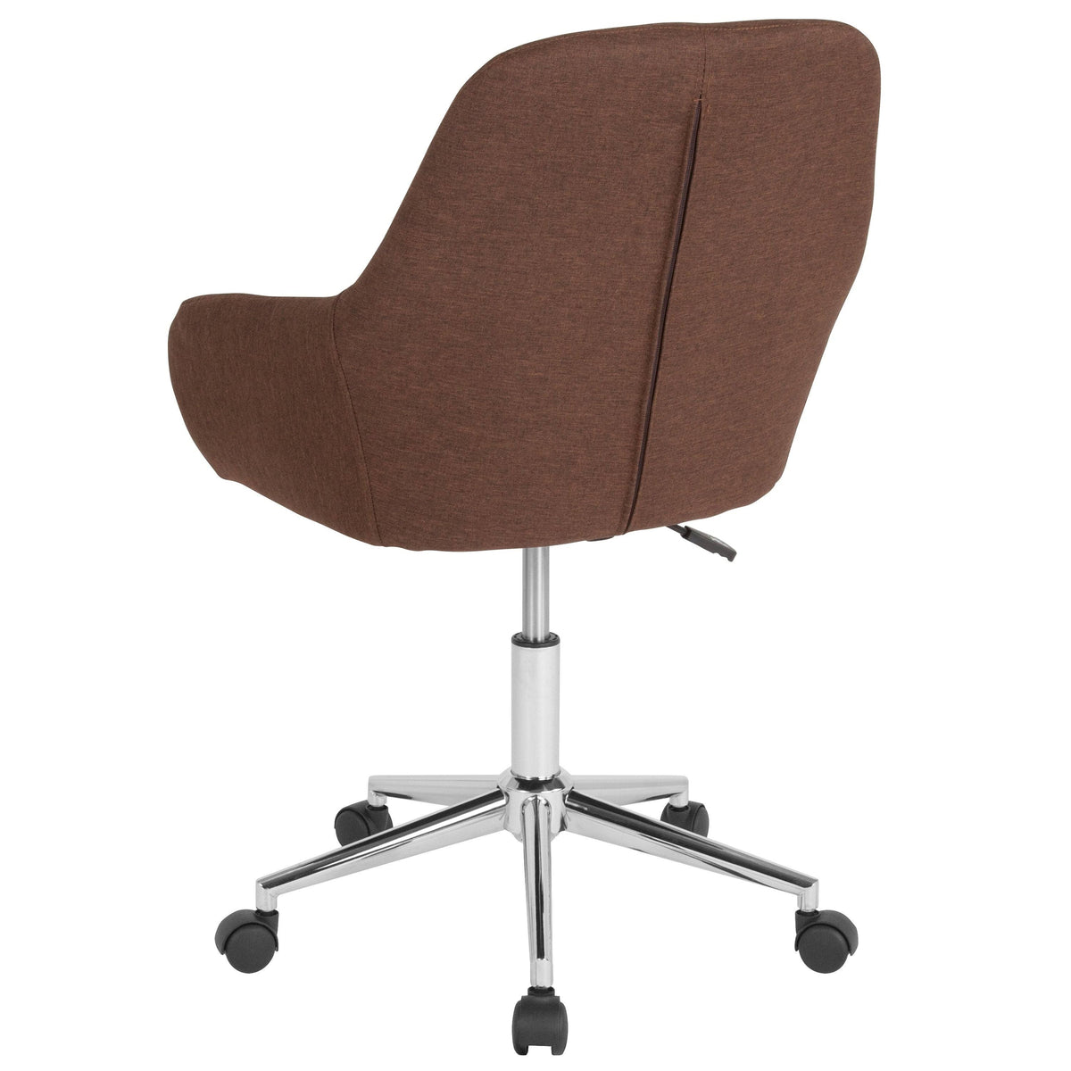 Blue Mid-Back Upholstered Swivel Chair K94150