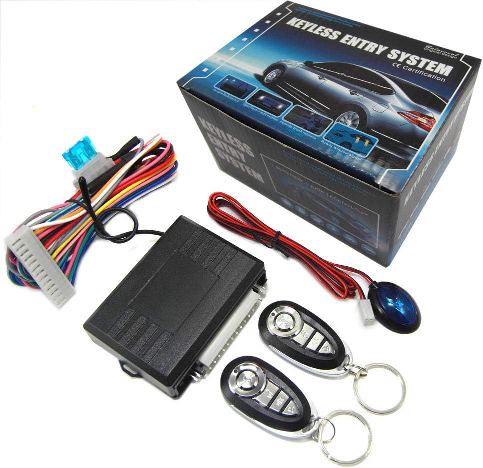 3-Channel 1-Way Car Alarm Keyless Entry System S923721