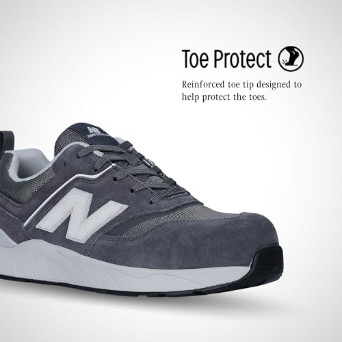 Black Grey Composite Toe Industrial Shoe U15306