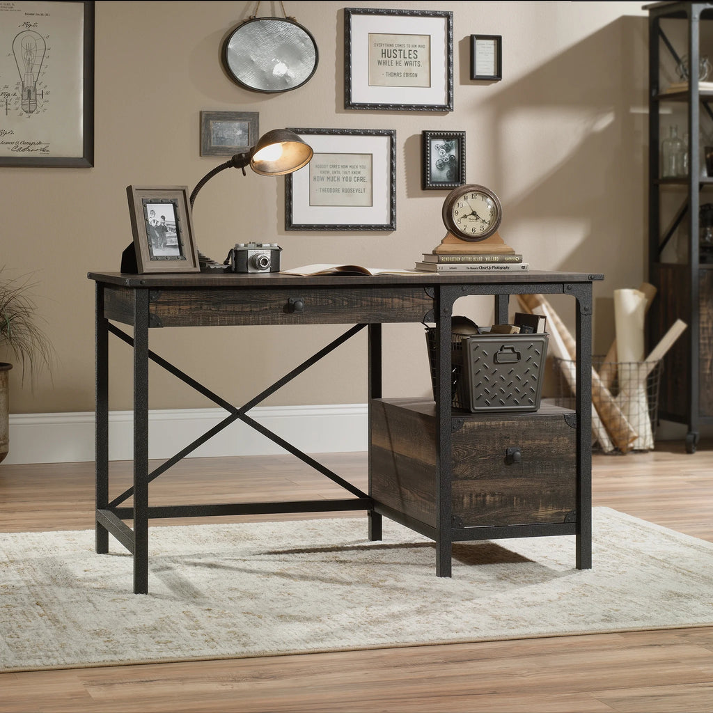 Carbon Oak Finish Desk R76436