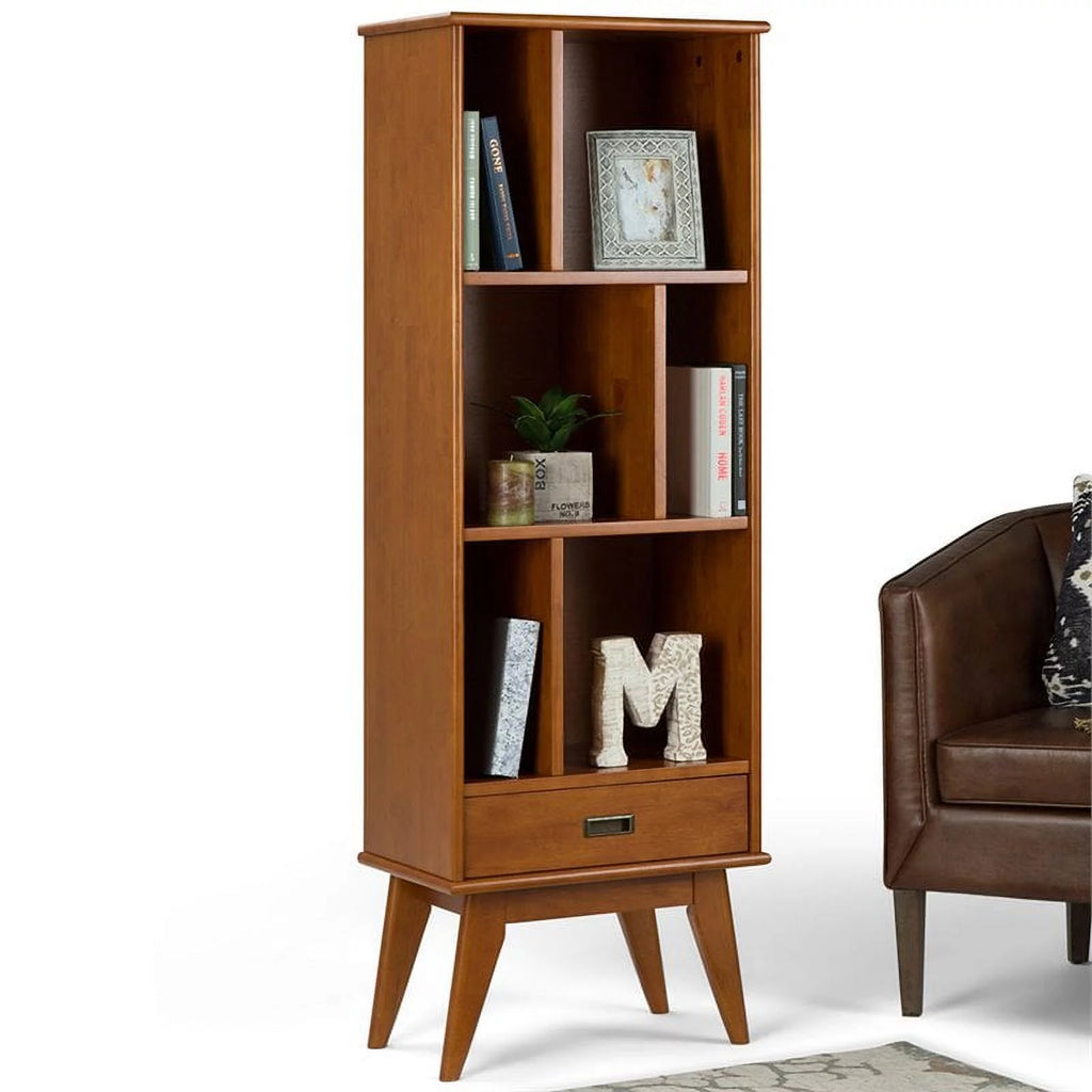 1 Drawer Solid Wood Bookcase P375