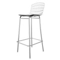 Silver and Black Barstool G253862
