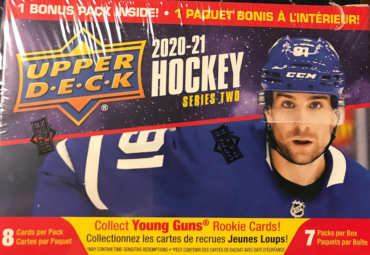 6 Packs Plus 1 Bonus Pack Hockey Blaster Box R636603