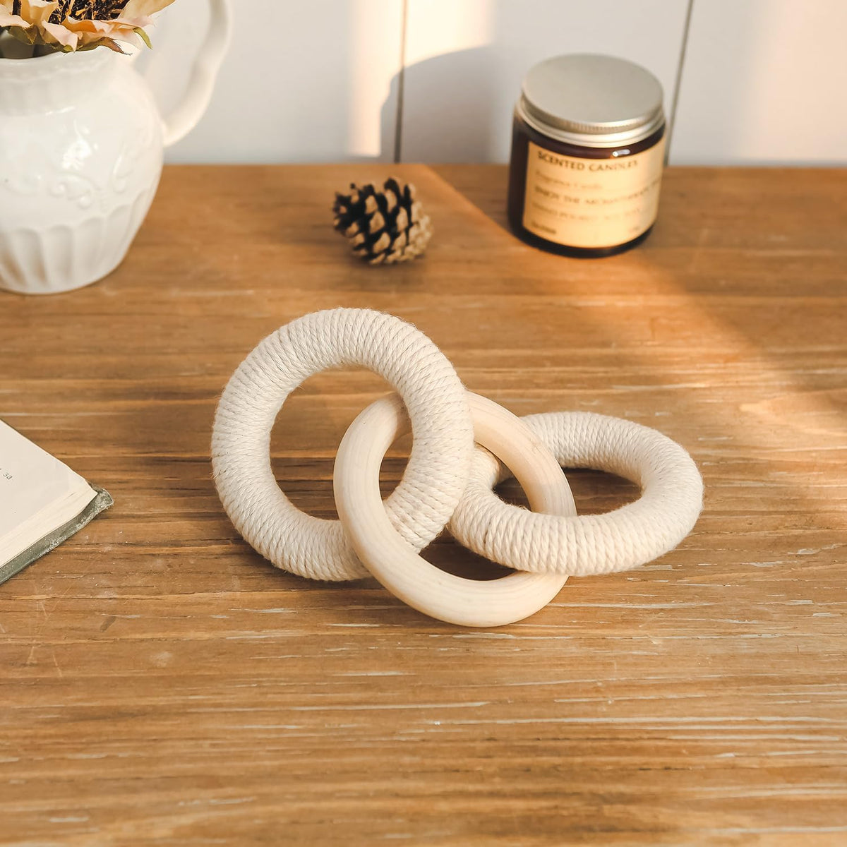 Coffee Table Wood Knot Decor H6850