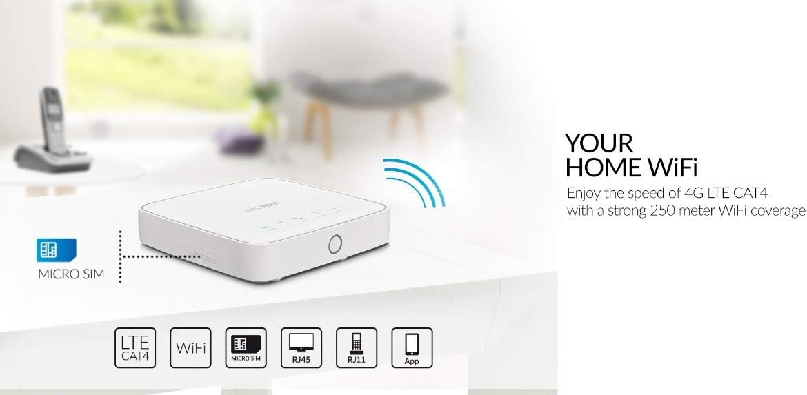 4G LTE Unlocked Router 150 Mbps Wi-Fi E267