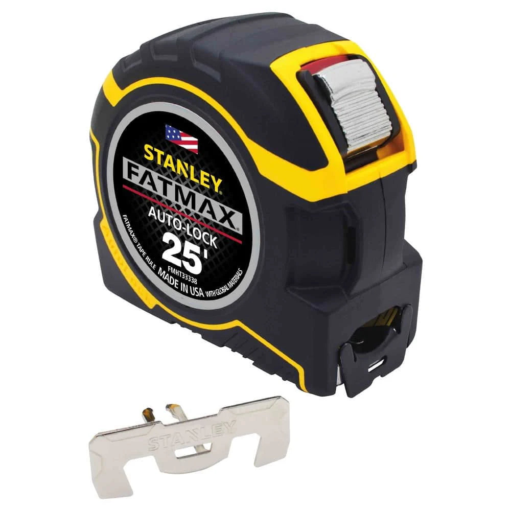 25' L X 1-1/4 W Auto Lock Tape Measure Q4077