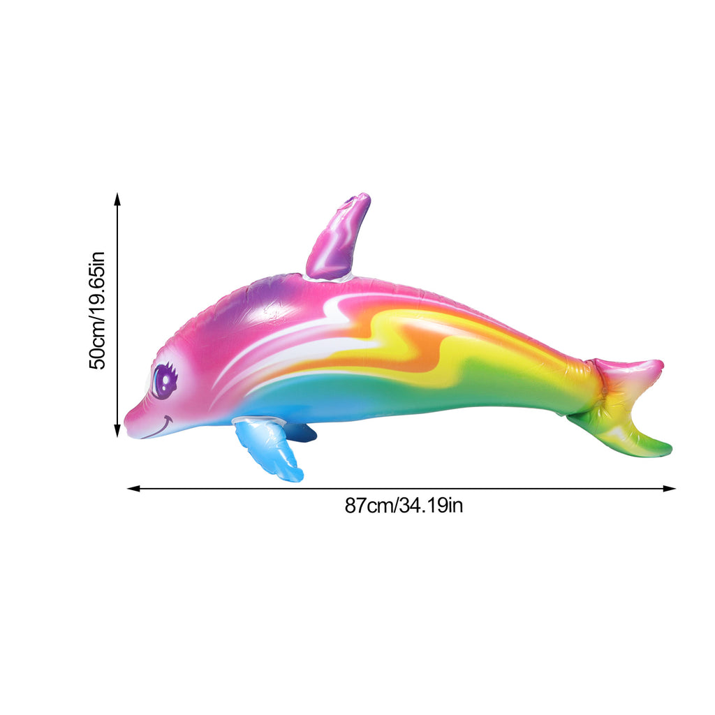 2pcs Big Inflatable Dolphin Toys J141525